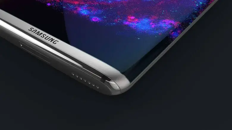 Samsung galaxy s8 edge concept