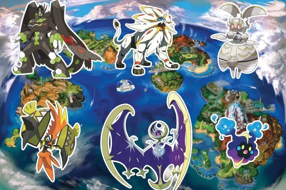 Pokemon sun moon legendaries1