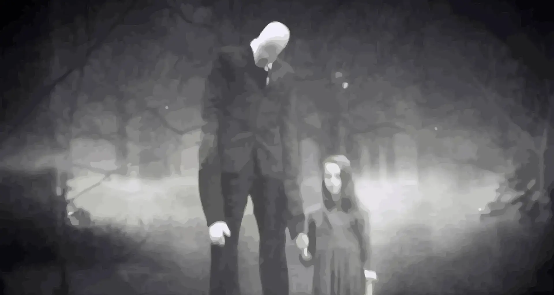 Slenderman with child