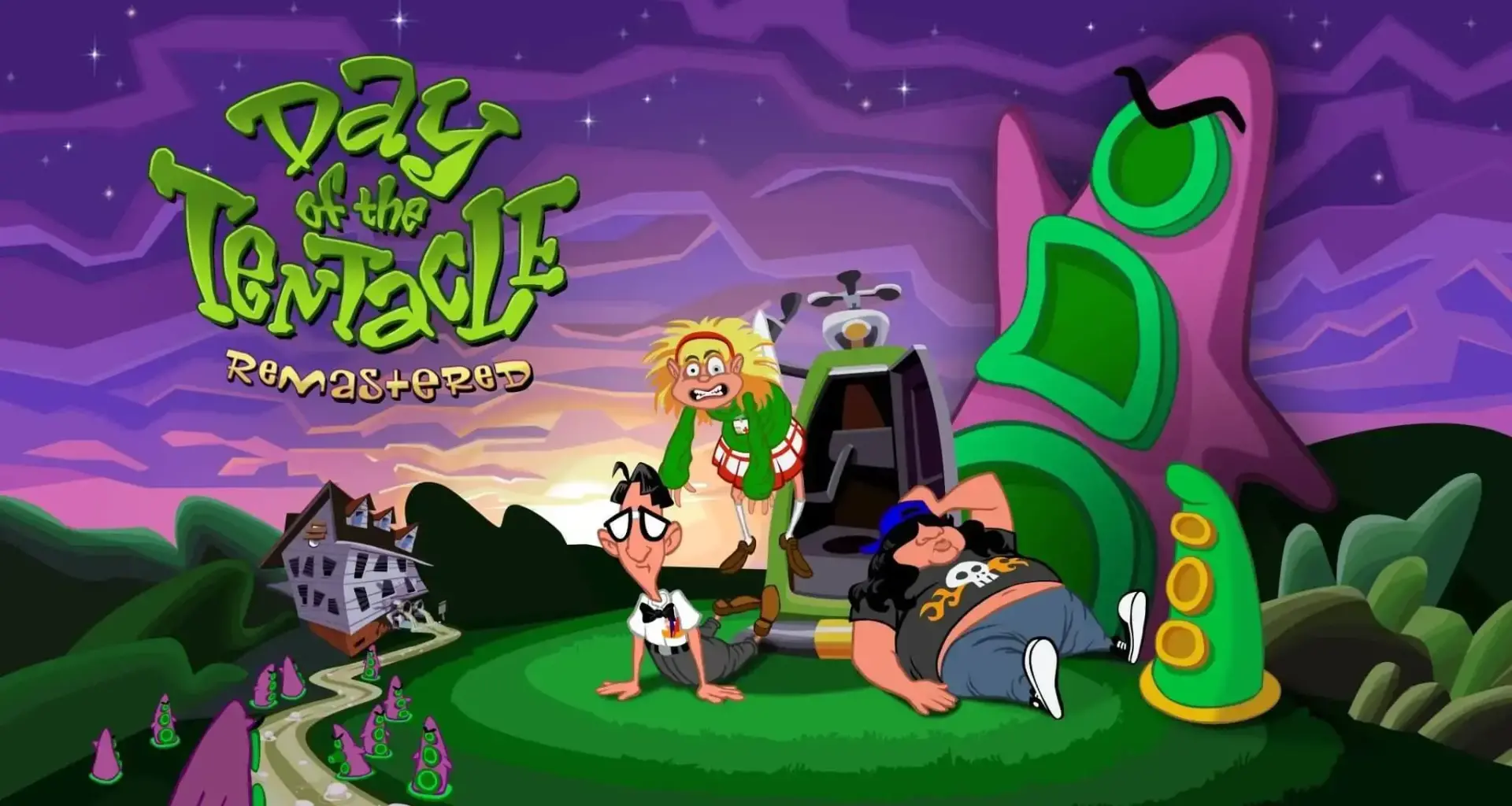 Dott key art day of tentacle maniac mansion 2 dia do tentáculo