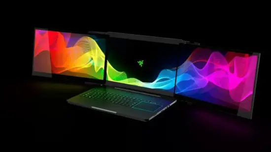 Razer project Valerie Notebook Razer com 3 telas 4K