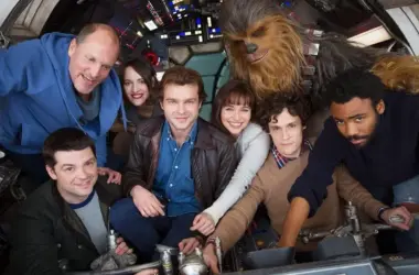 Filme de han solo primeira foto