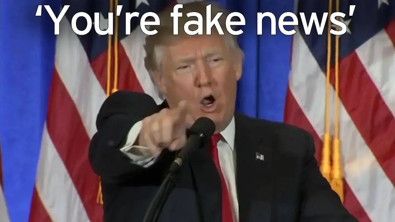 Fake news trump