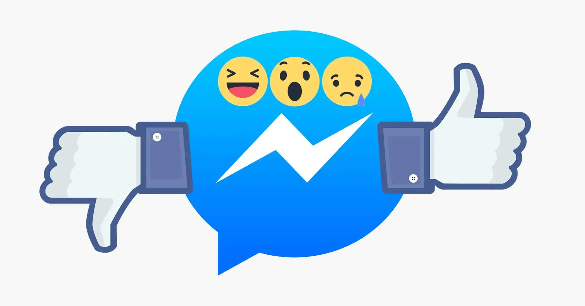 Messenger reactions