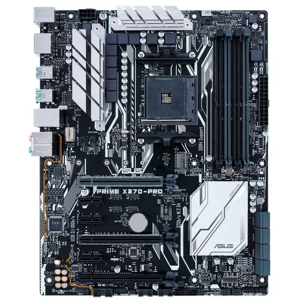 Placa mae asus prime x370 pro rgb ddr4 slicrossfire am4 36784