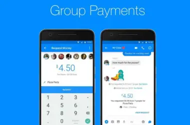 Group payments messenger