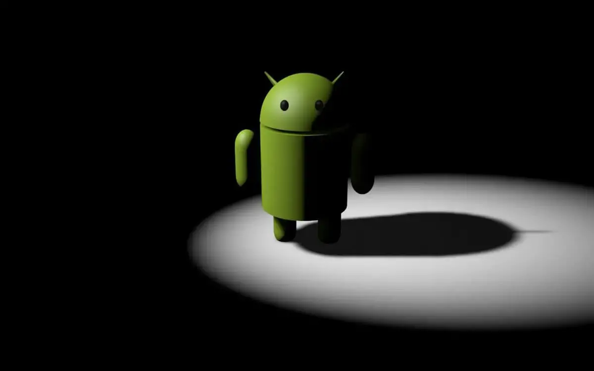 Android robot sign