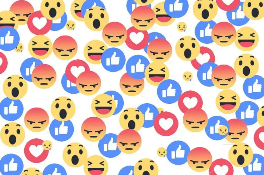 Facebook reactions. 0. 0