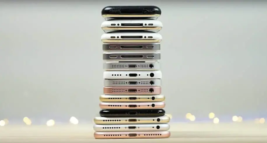 All iphones 1