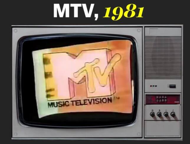 Inauguração da mtv