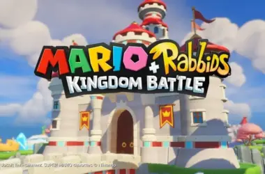 Mario rabbids kingdom battle title screen