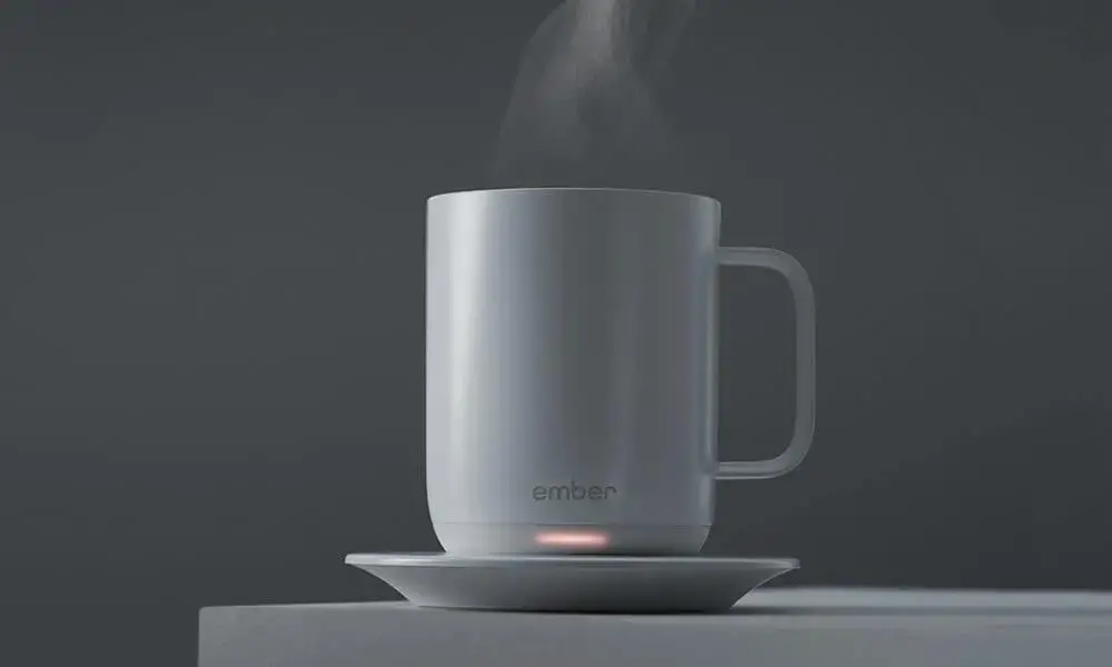 Ember ceramic mug keeps your coffee at the perfect temperature 1