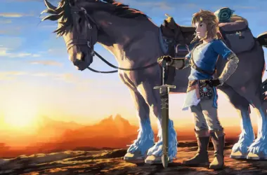 The legend of zelda artwork image 2880x1800