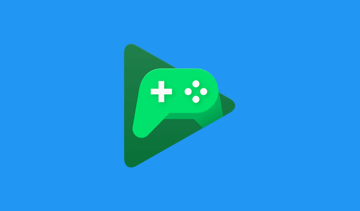 Google Play Games Feature Image Blue