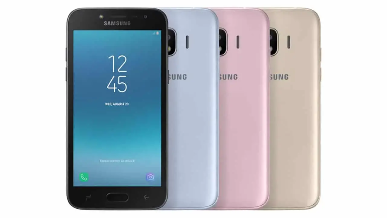 Samsung galaxy j2 pro colors header