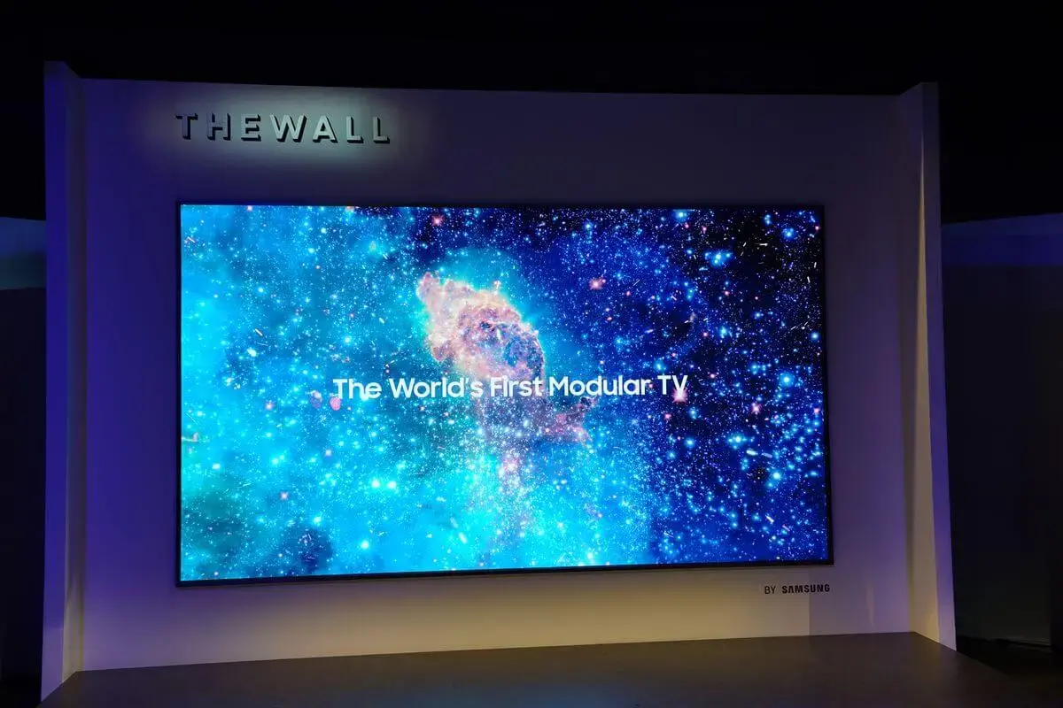 Samsung microled wall