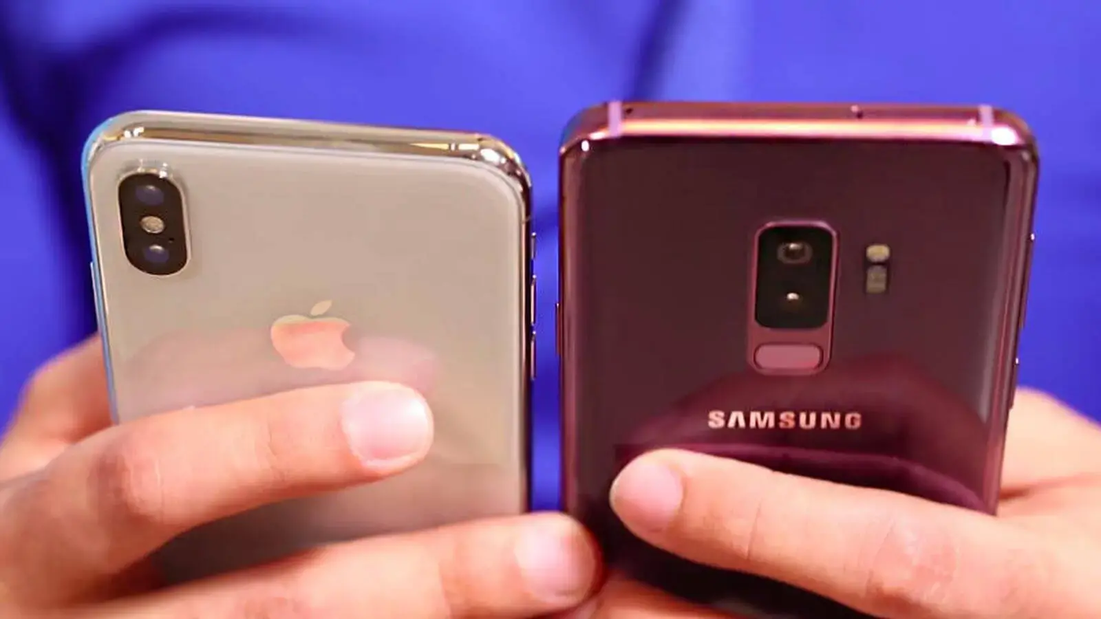 Galaxy s9 vs iphone x