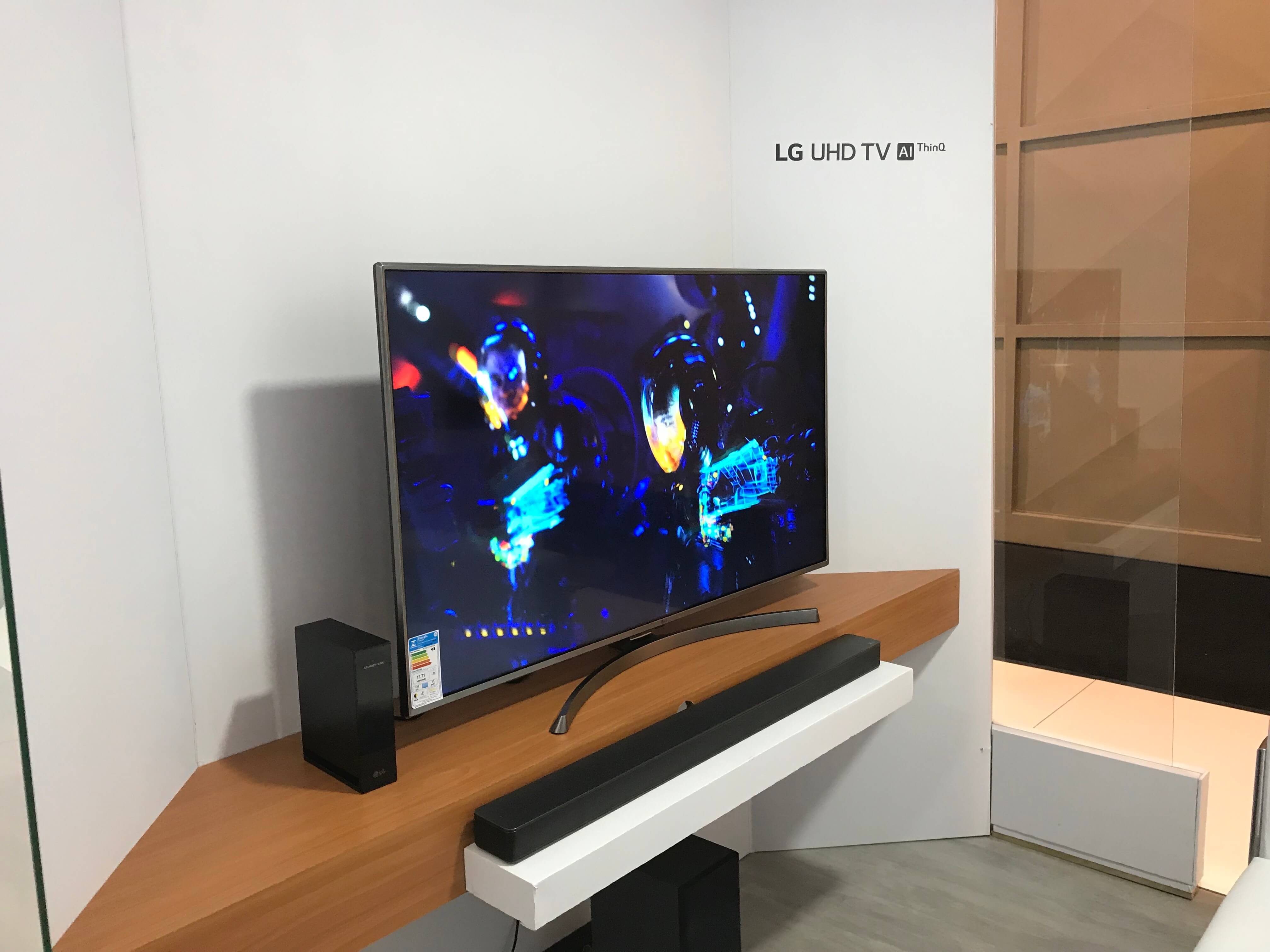 Linha de tvs lg - showmetech