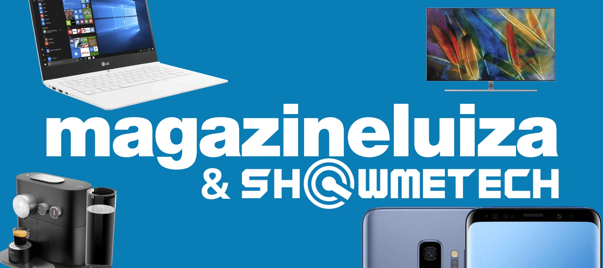 Magazine luiza showmetech loja logo