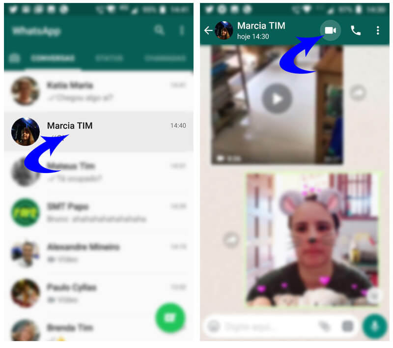 Tutorial: faça chamadas de vídeo e voz em grupo no whatsapp. Whatsapp liberou chamadas em grupo de vídeo e voz para todos os usuários que possuem a versão atualizada do aplicativo. Que tal dar uma olhada em como fazê-las?