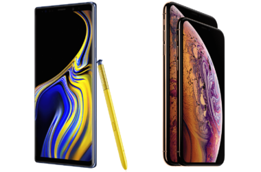 Galaxy note 9 iphone xs max 1