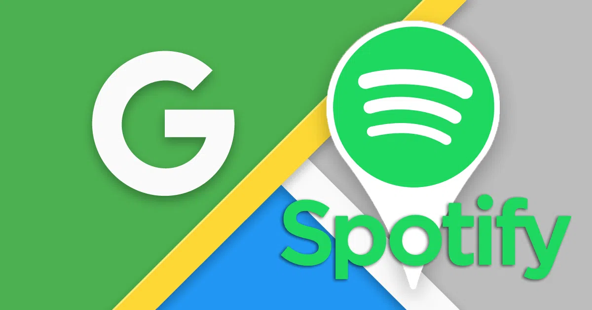 Google maps spotify