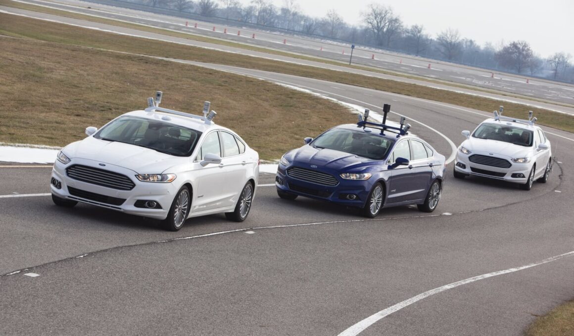 Autonomous Ford Fusion Hybrid 9