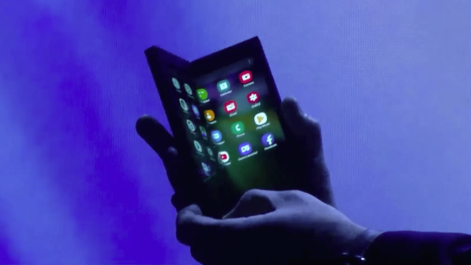 Samsung foldable phone