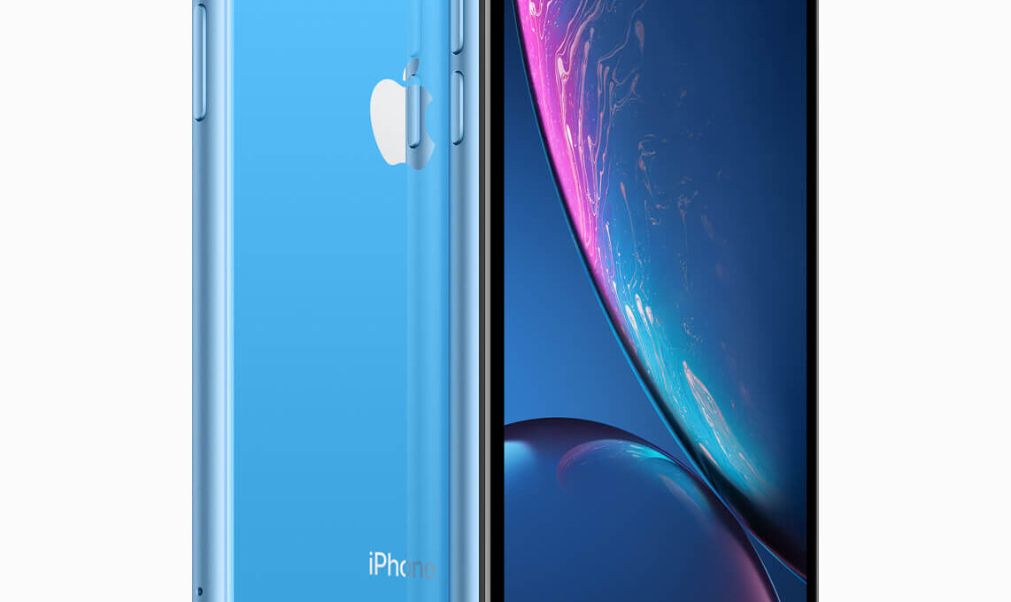 iPhone XR blue back 09122018