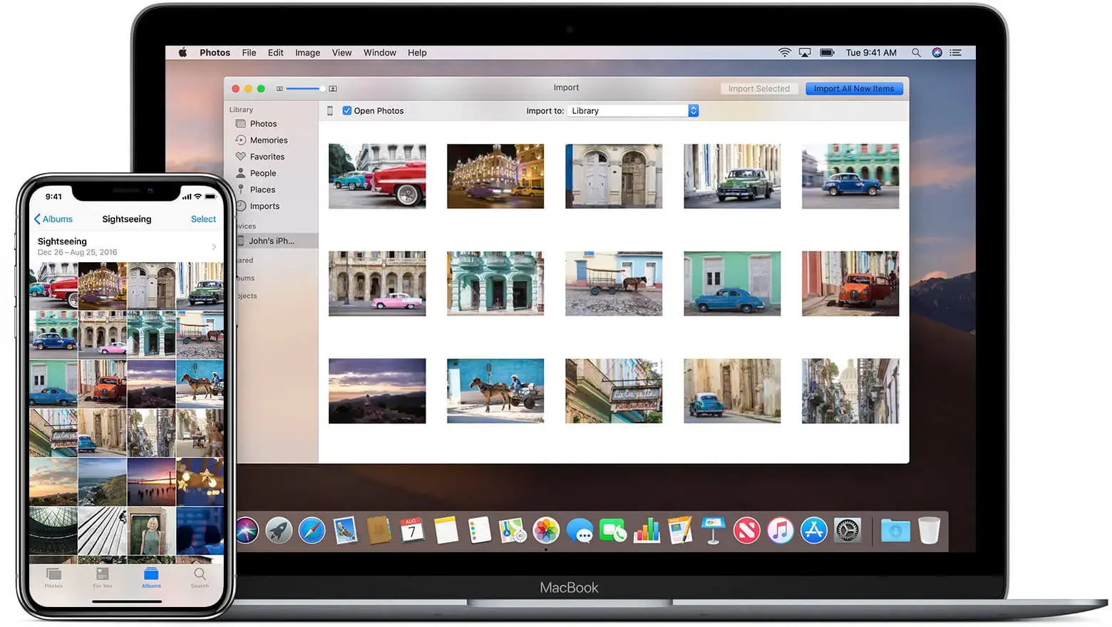 Macos mojave ios12 macbook iphone x transfer photos hero