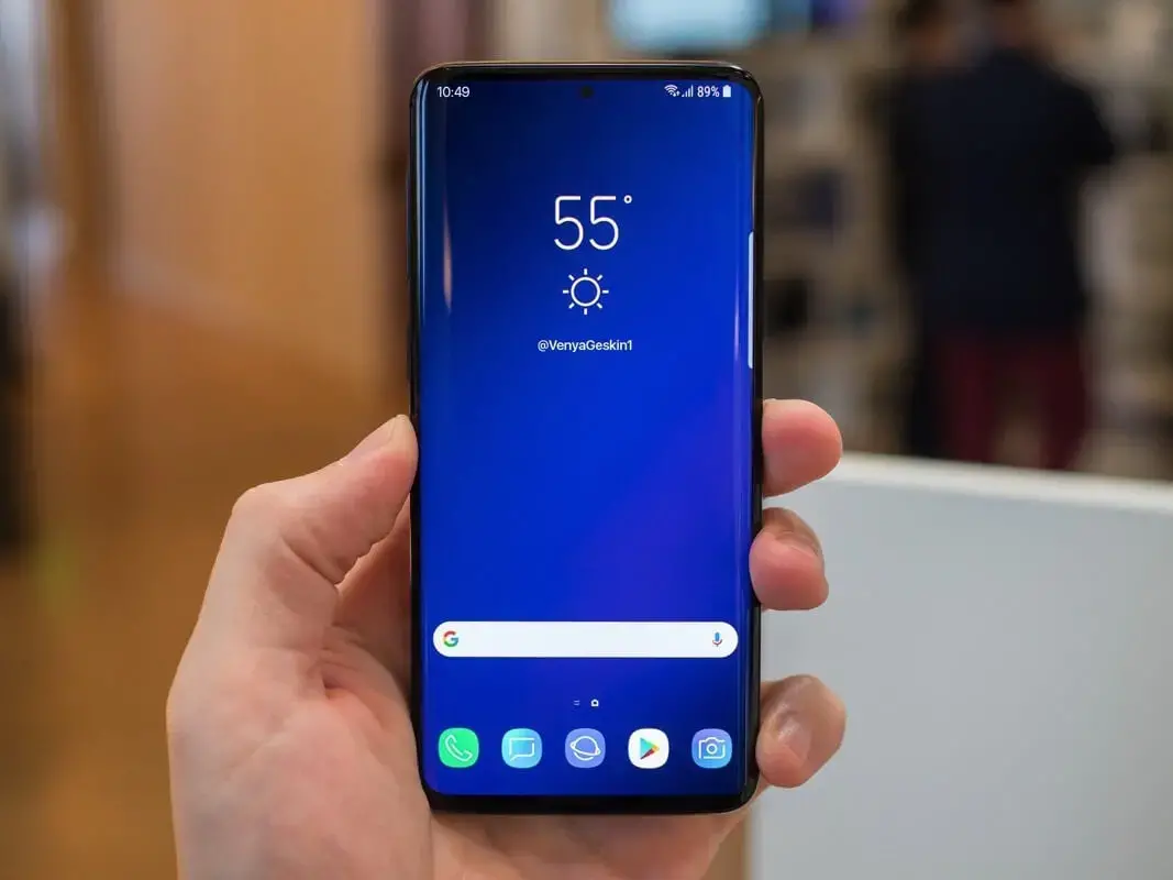 Samsung galaxy s10 conceito