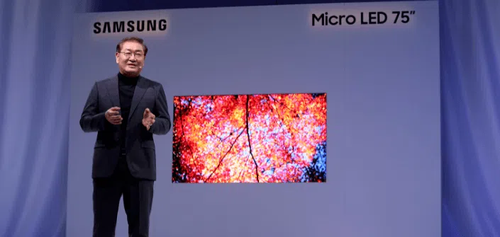 Ces 2019: nova tv microled de 75" da samsung é revelada