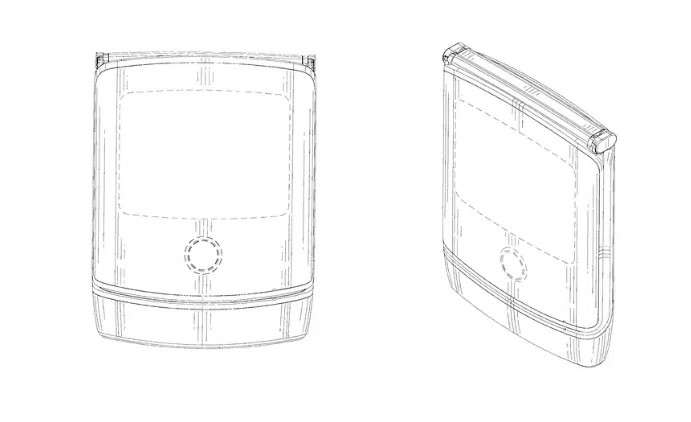 Smartphone dobrável da motorola