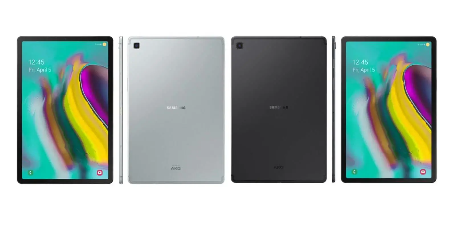 Samsung galaxy tab s5e leaked renders