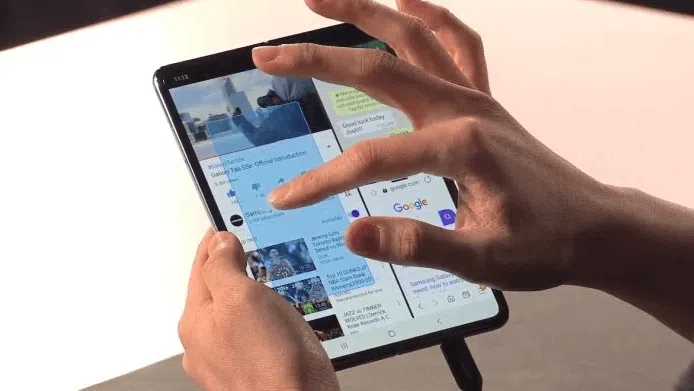 Samsung galaxy fold huawei mate x