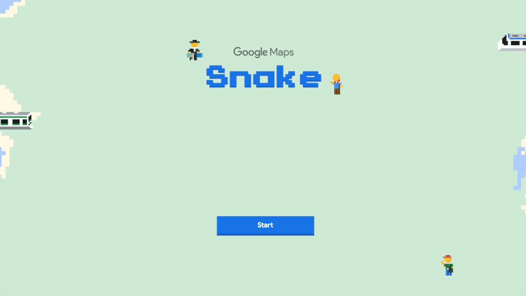 Snake: Google comemora 1º de abril com jogo da Cobrinha no Maps