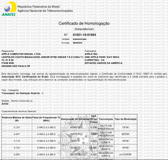 Sai a homologação da anatel para os novos airpods e ipad air. Novos airpods e ipad air receberam sinal verde para começarem a ser comercializados no brasil. Ipad mini e a versão wi-fi + celular aguardam liberação