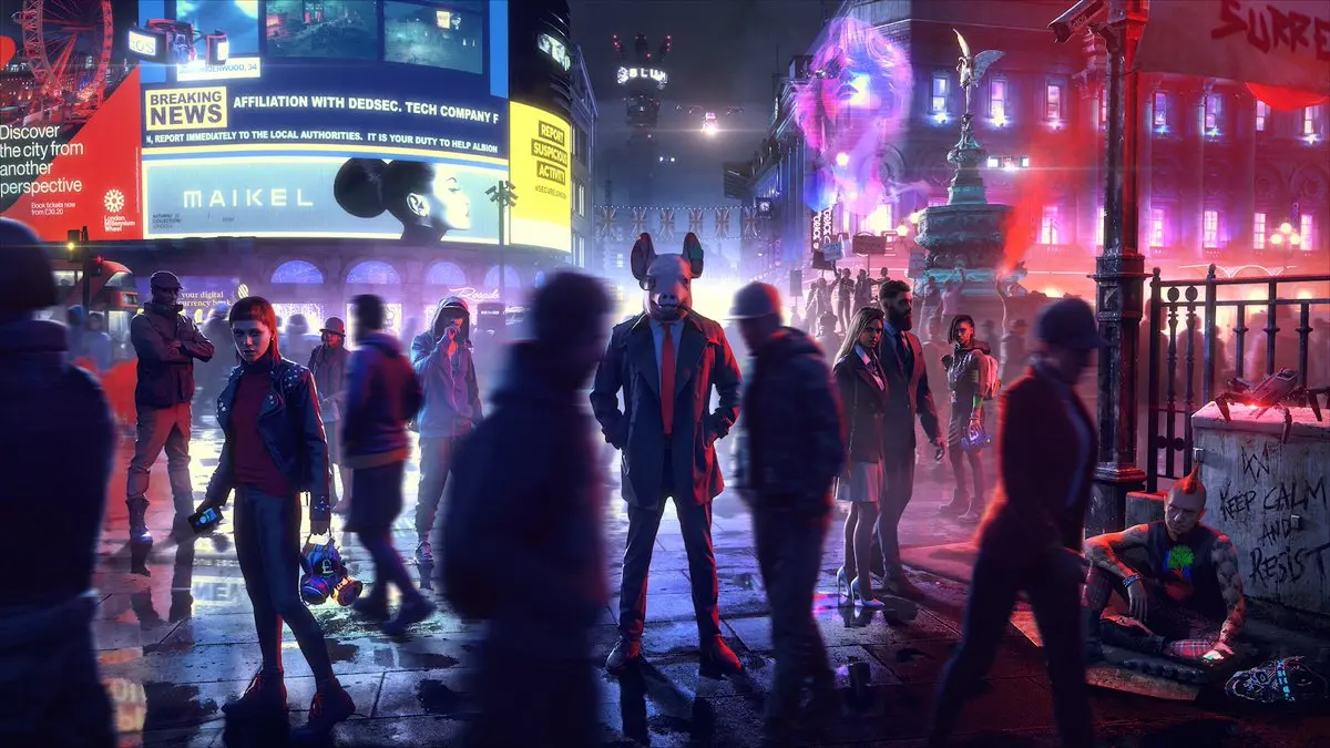 Watch dogs legion gameplay trailer