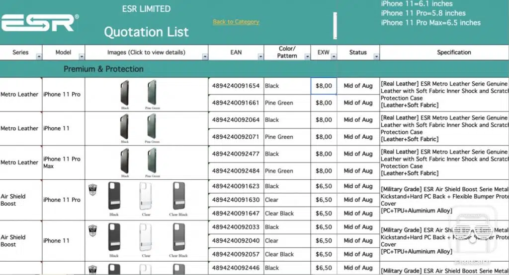 Vendedora de cases sugeriu que os novos nomes serão iphone 11, iphone 11 pro e iphone 11 pro max