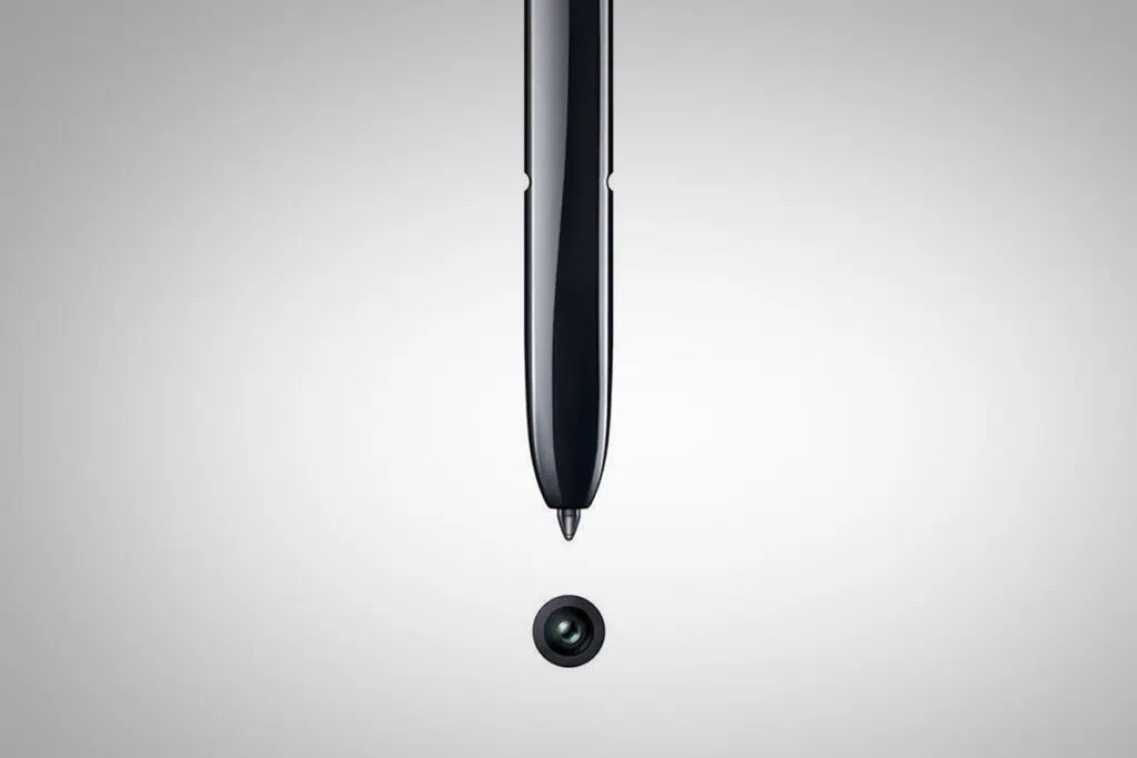 S pen melhorada com sensor giroscópico