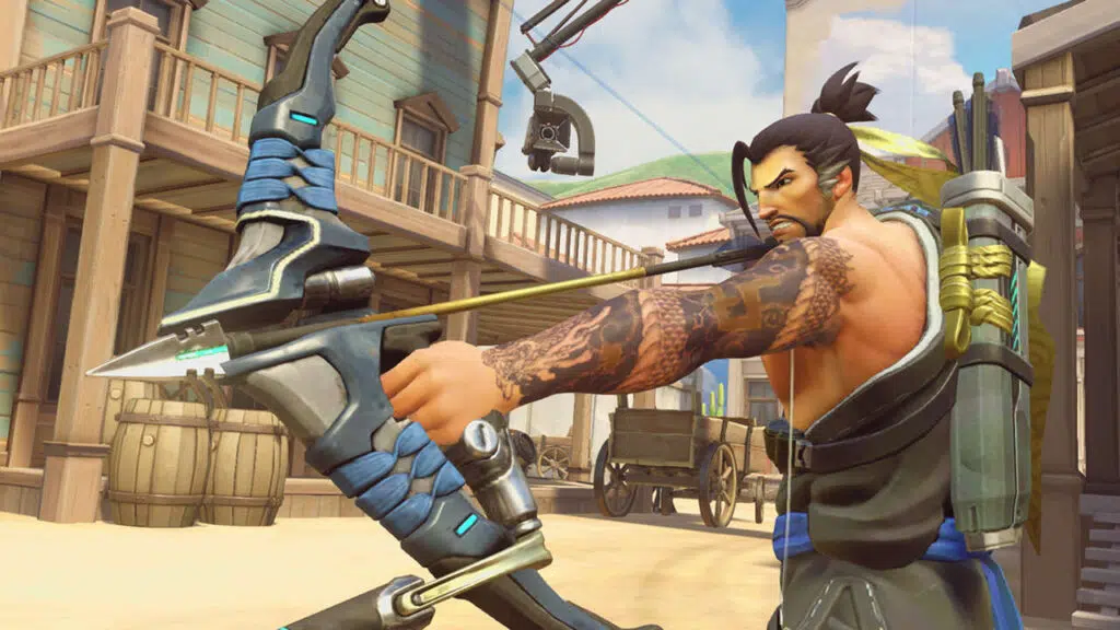 Hanzo, irmão do genji na história