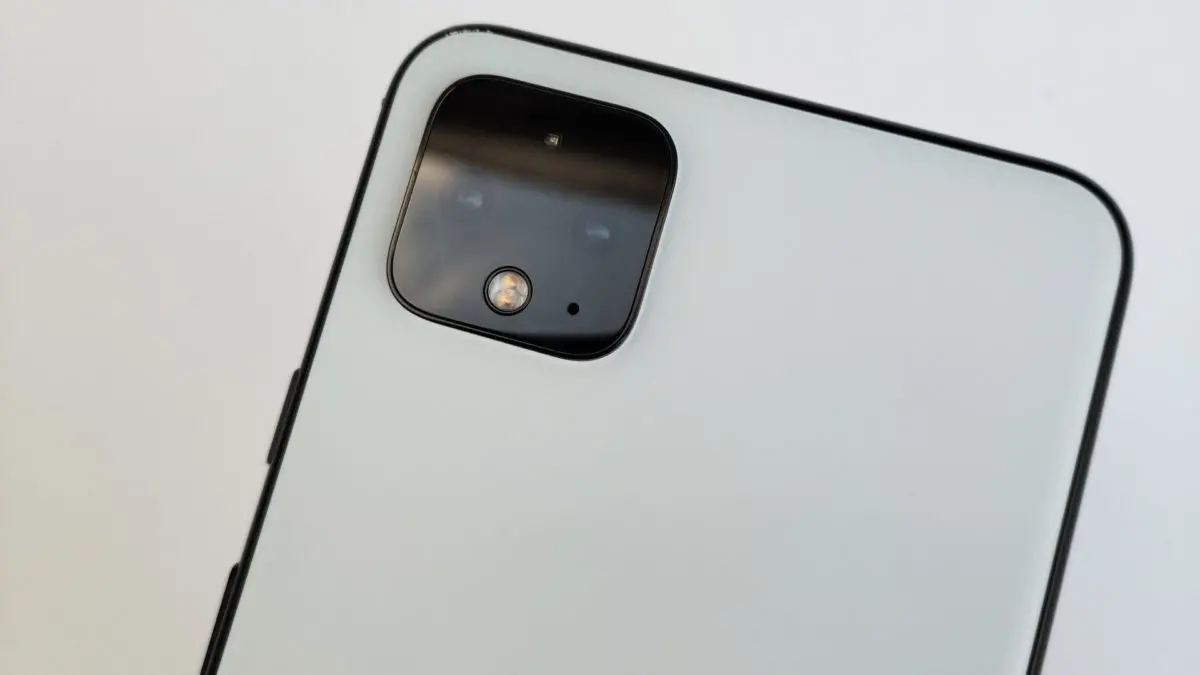 Google pixel 4 back