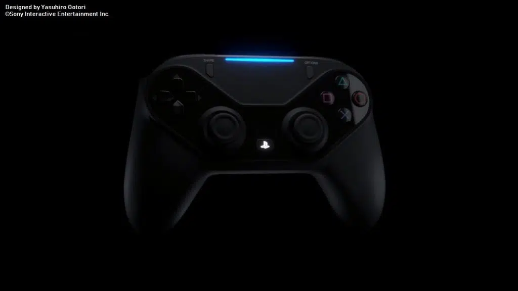 O rumble do controle do playstation 5 será substituído por uma tecnologia de resposta háptica (imagem/reprodução: render não-oficial)