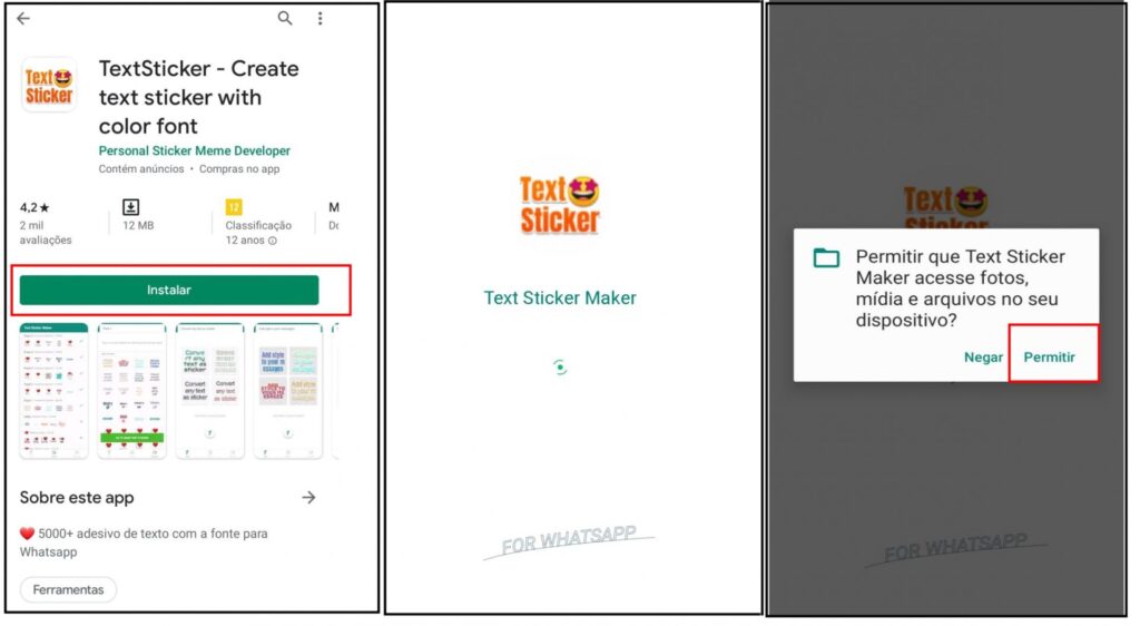 TextSticker  crie figurinhas de WhatsApp com textos coloridos - 39