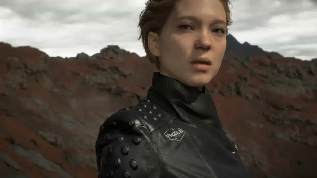 Léa seydoux é uma popular atriz francesa e vive fragile em death stranding