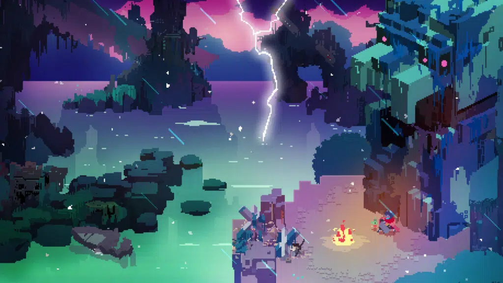 Hyper light drifter é um dos melhores jogos por combinar ação desenfreada e exploração