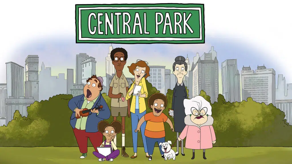 Central park conta a história de uma família que vive no parque mais famoso do mundo, o central park nos estados unidos.