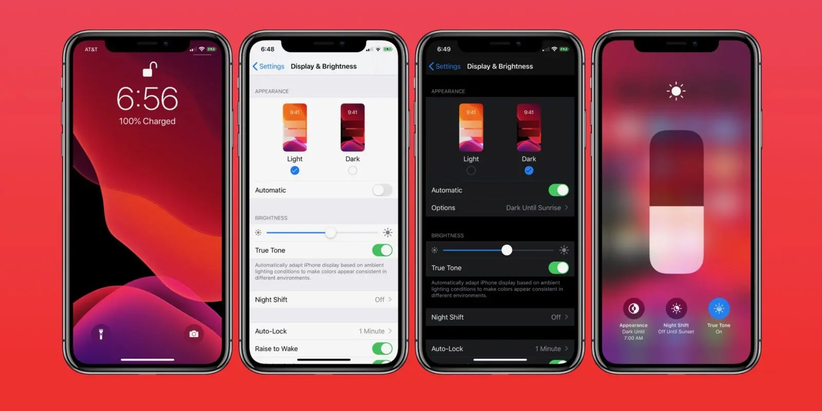 How to use dark mode iphone ios 13 lead