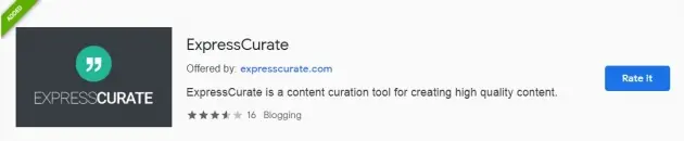 Wordpress chrome extensions express curate 630x130 1