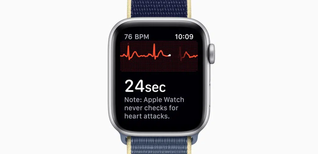 Eletrocardiograma no apple watch series 5